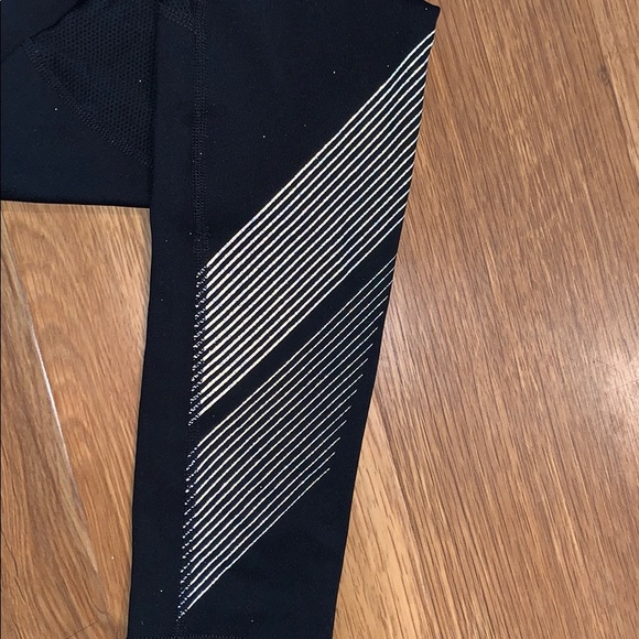 Nike Power Drifit Black Workout Leggings NEW Small - Picture 6 of 8